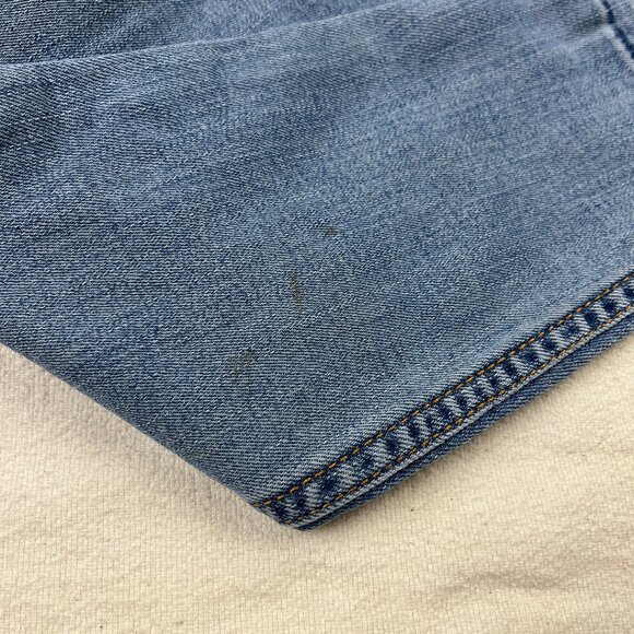 Hollister Mid-Rise Super Skinny Size 26x30 3R Stretch Denim Distressed Raw Hem - Picture 10 of 14